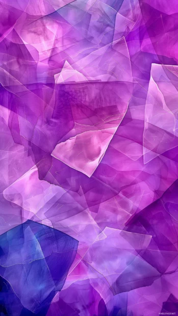 Cool purple abstract art with geometric shapes and subtle gradients for a modern look.