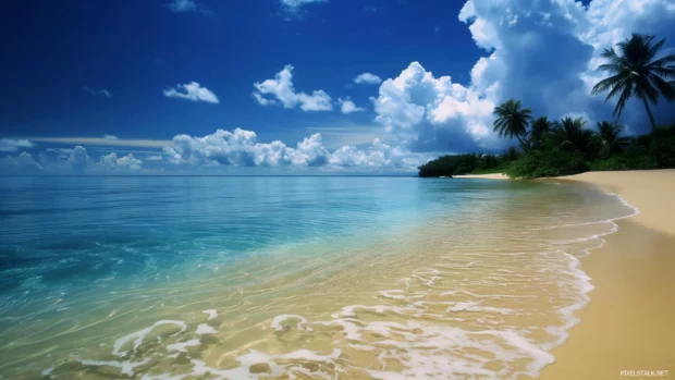 Cool beach wallpaper for desktop.