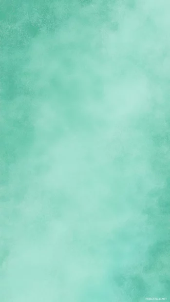 Simple wallpaper with a smooth gradient from soft mint green at the top to light blue at the bottom.