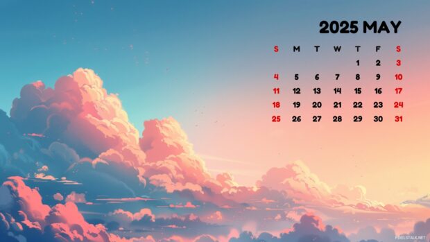 May 2025 Calendar .