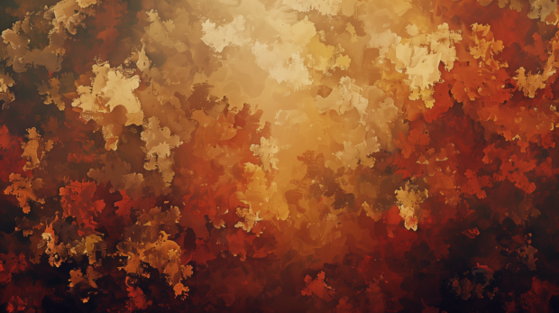 4K Abstract autumn leaves, warm and earthy tones wallpaper.