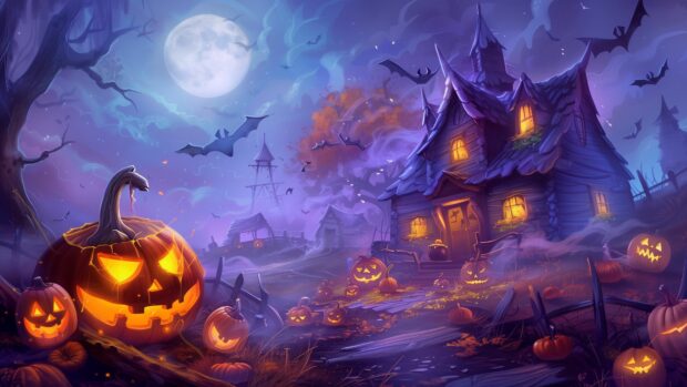 4K Halloween Desktop Background High Resolution.