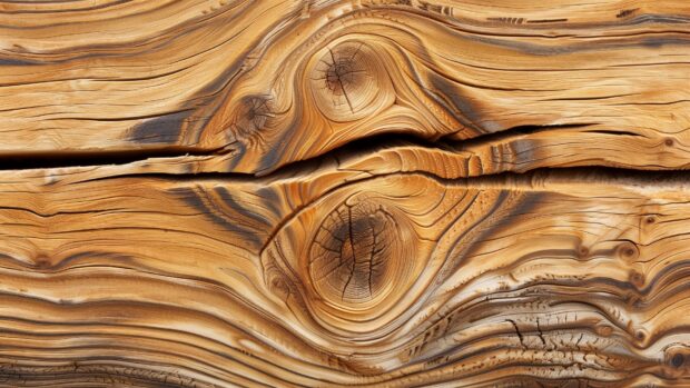 Abstract wood grain texture, natural patterns, warm tones Wallpaper for Windows.