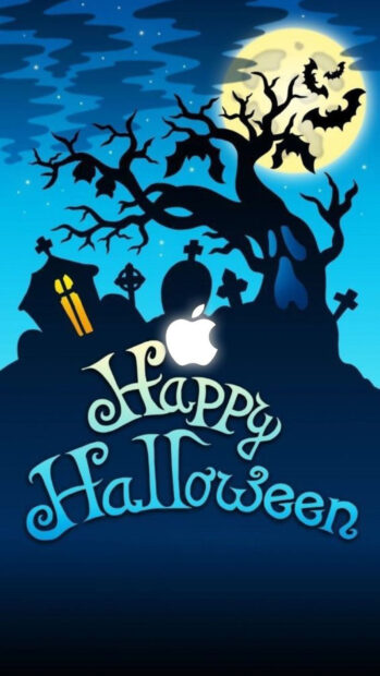 Awesome Halloween iPhone Background.
