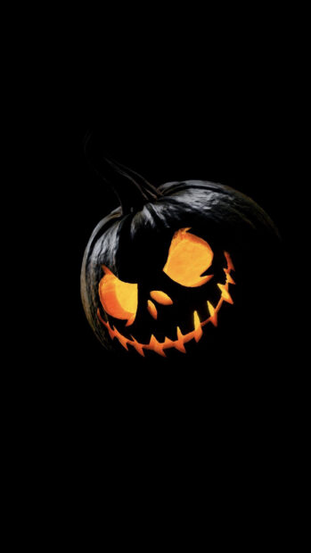 Black Halloween iPhone Wallpaper HD.