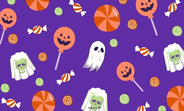 Cartoon Halloween Wallpaper HD.