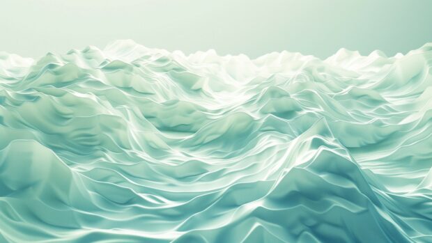 Free download Minimalist abstract ocean waves, tranquil colors background.