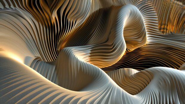 Free download abstract art space time continuum, bending and twisting HD Desktop Wallpaper.