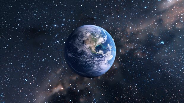 HD Earth from Space 1080p Background Free Download.