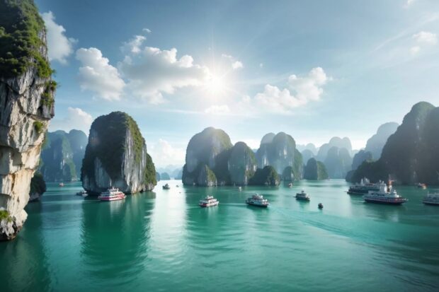 Ha Long Bay Wallpaper High Quality.