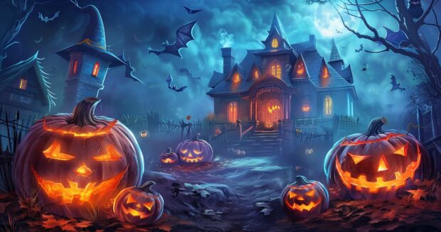 High Definition Halloween Wallpaper 4K.