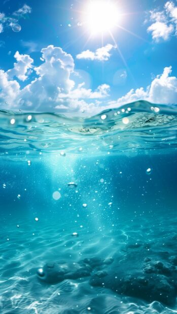 Ocean background for iphone.