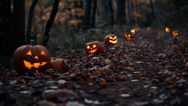 Spooky Halloween Background 4K Free Download.