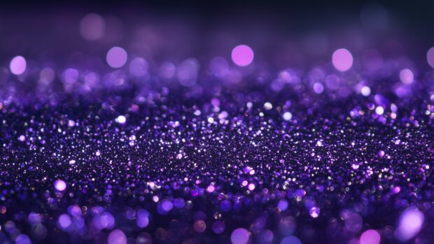 4K purple glitter wallpaper with a majestic sheen.