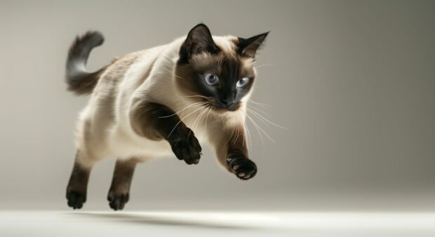 A Siamese cats desktop HD wallpaper.