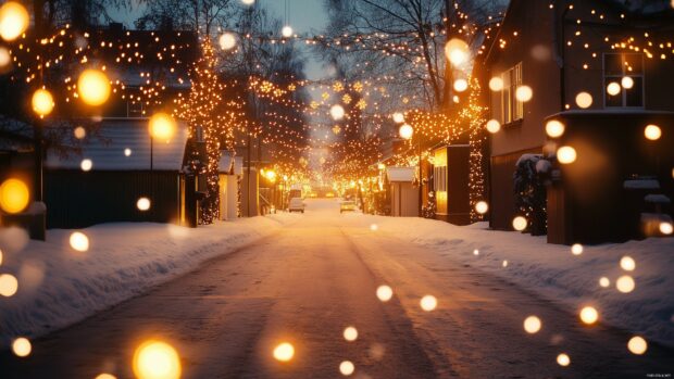 A close up of sparkling Christmas lights arranged in intricate patterns, Christmas background 4K resolution.