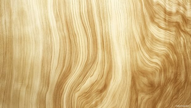 A light oak wood texture with smooth grain and a warm, wallpaper HD.