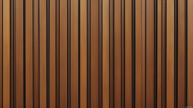 A modern wooden panel background with uniform planks and a sleek finish.