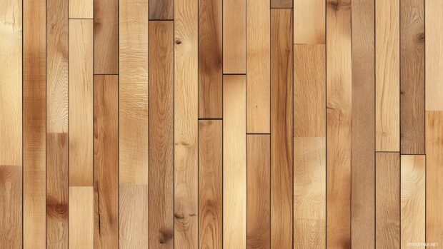 A seamless wooden plank floor pattern with natural wood tones.