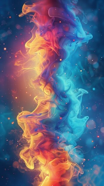 Abstract Fire wallpaper iPhone HD.