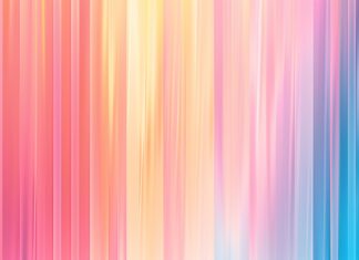 Aesthetic Rainbow gradient background.