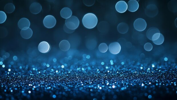 Blue glitter wallpaper HD with a serene, soothing feel.