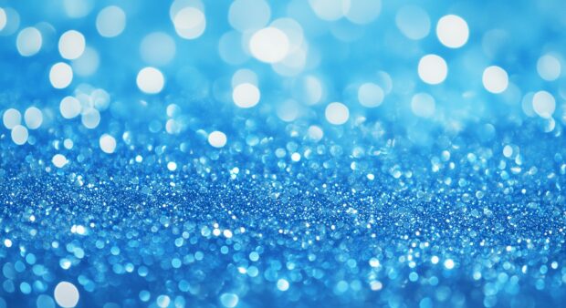 Cool blue glitter desktop background.