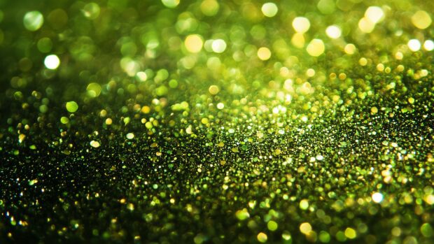 Cool green glitter desktop HD wallpaper with a natural, earthy tone.