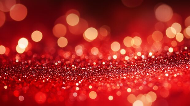 Cool red glitter wallpaper with a bold, dynamic shine.