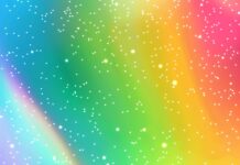 Cute rainbow wallpaper for iPhone.