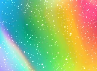 Cute rainbow wallpaper for iPhone.