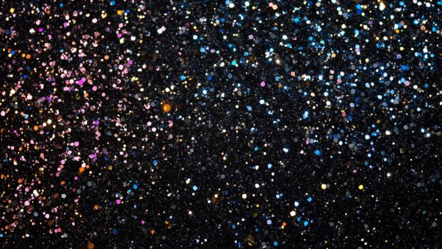 Dark glitter wallpaper with a mysterious, enchanting sparkle.