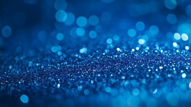 Deep blue glitter wallpaper 4K with a cool.