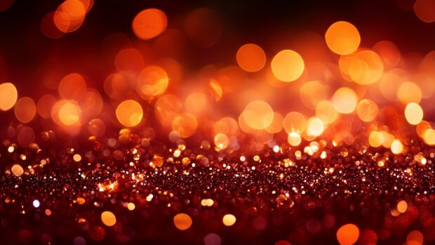 Fiery red glitter 4K wallpaper with a bold, dynamic shine.