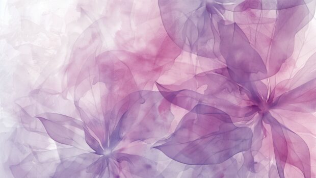 Flower watercolor background with intricate petal details.