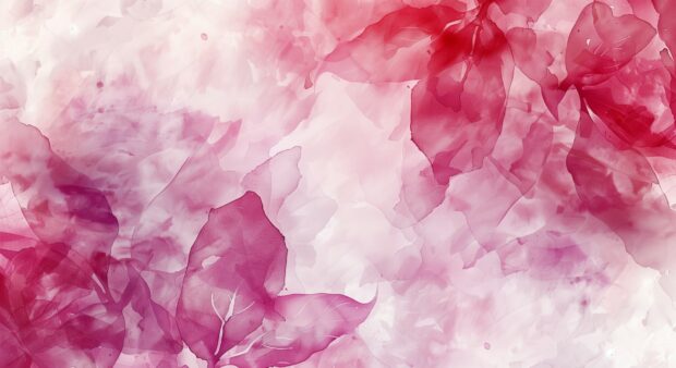 Flower watercolor wallpaper HD with intricate petal details.