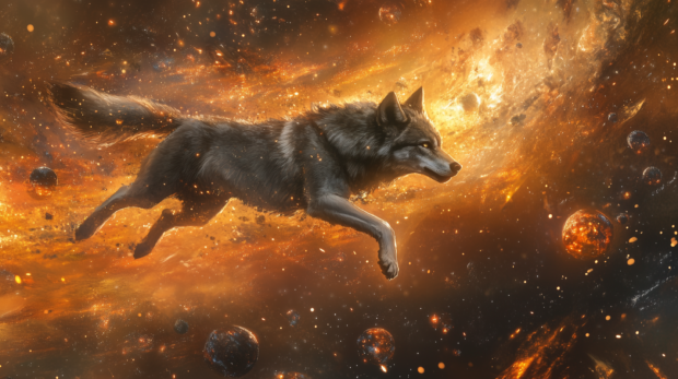 Galaxy Wolf Wallpapers HD.