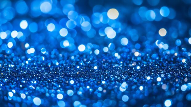 Glittery blue HD wallpaper with a calm, cool sparkle.