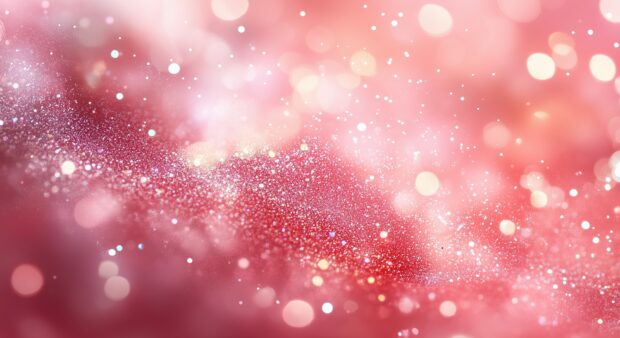 Glittery pink desktop background with a playful, fun sparkle.