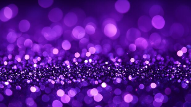 Majestic purple glitter wallpaper 4K with a deep.