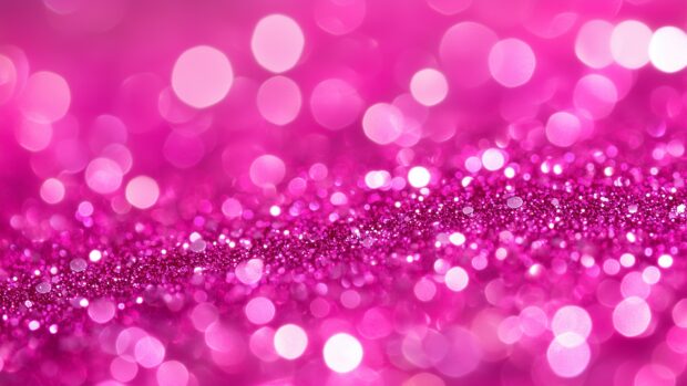 Pink Glitter 4K desktop Wallpaper.