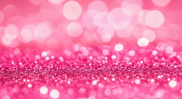 Pink glitter background for Laptop using Windows OS.