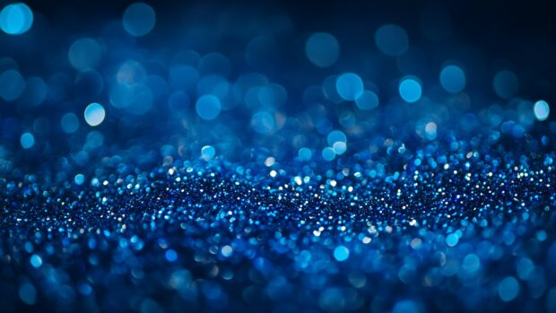 Sparkling blue glitter wallpaper with a cool, 2K wallpaper.