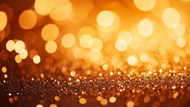 Sparkling gold glitter HD wallpaper with a luxurious shine.