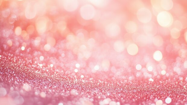 Sparkling pink glitter background HD with a cheerful glow.