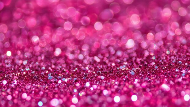 Vibrant pink Glitter background in 4K resolutiion.