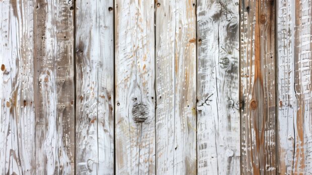 White wood grain background for desktop.