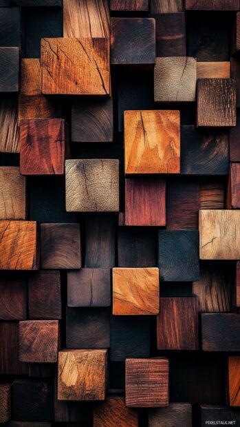 Wooden background for iPhone.