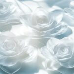 3D roses desktop HD wallpaper 1080p.