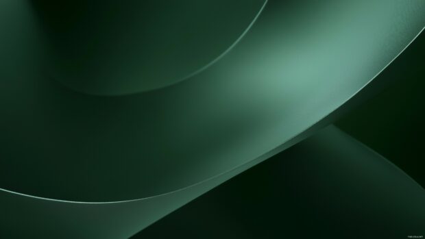 4K green desktop background with a gentle, abstract design that evokes tranquility and sophistication.